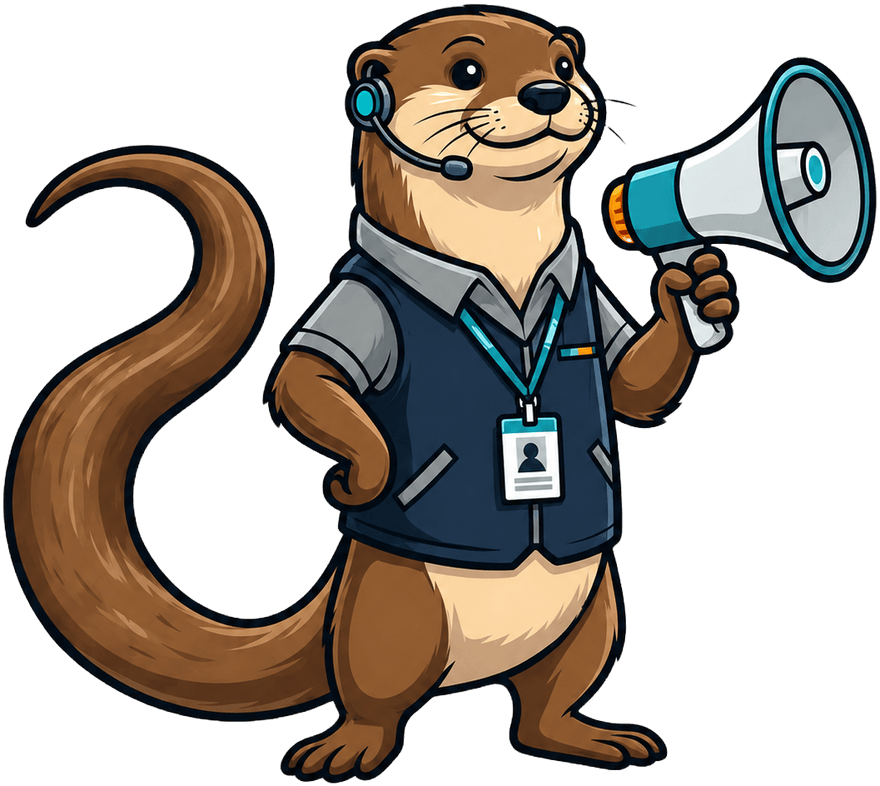 OttaBlast brand mascot
